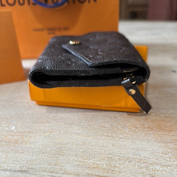Louis Vuitton Terre Monogram Empreinte Leather Curieuse Wallet - Picture 9 of 16